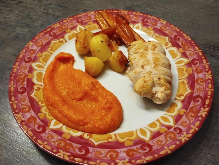 Ballotines de poulet aux poivrons et mozzarella