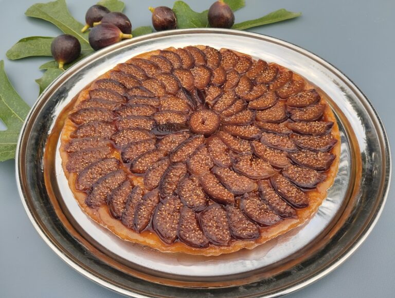 Tarte tatin aux figues