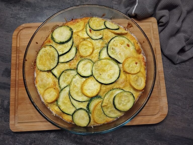 Gâteau invisible aux courgettes