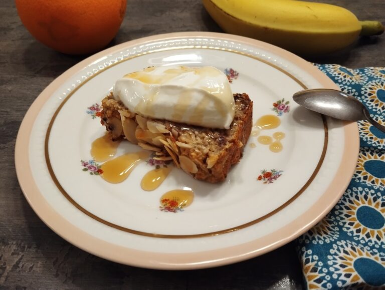 Porridge façon banana bread