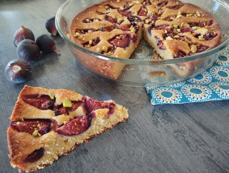 Gâteau aux figues et amandes