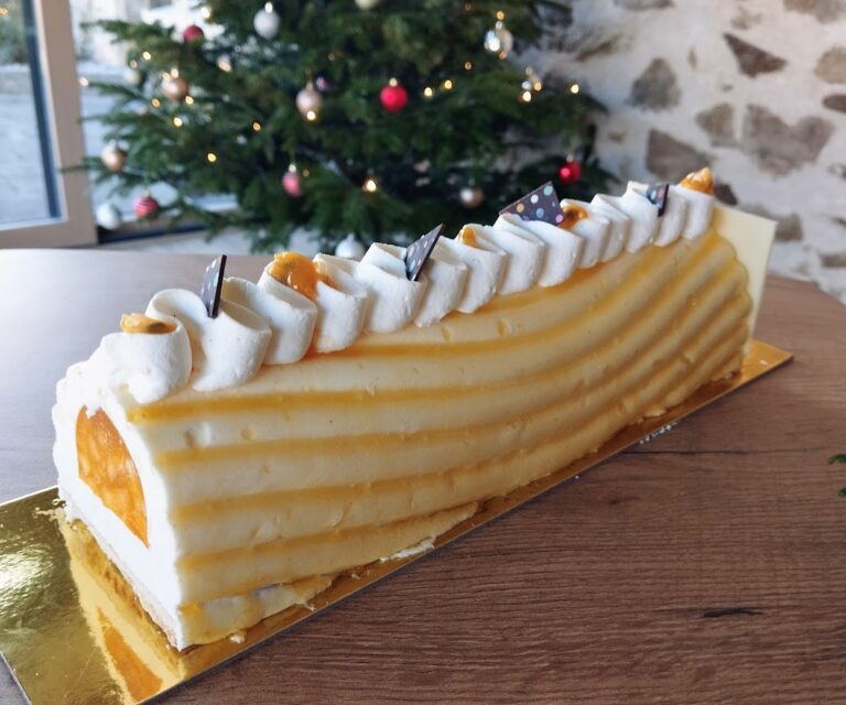 Bûche Passion-Mangue-Litchi