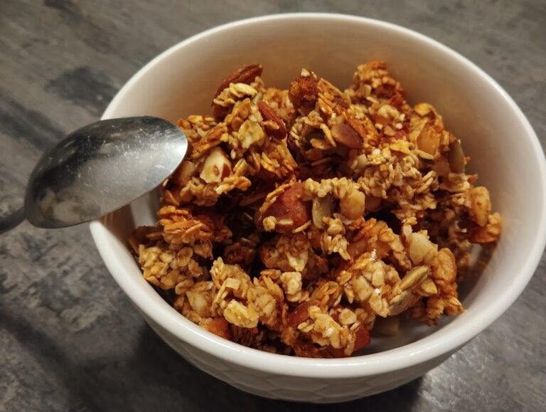 Granola  au pain d&rsquo;épice