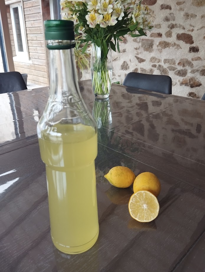 Sirop de citron-citron vert