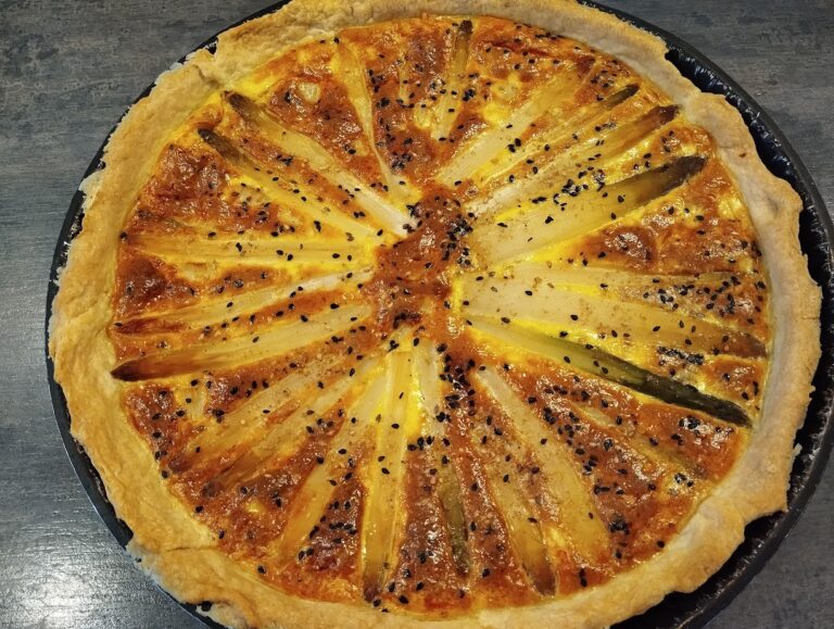 Quiche aux asperges