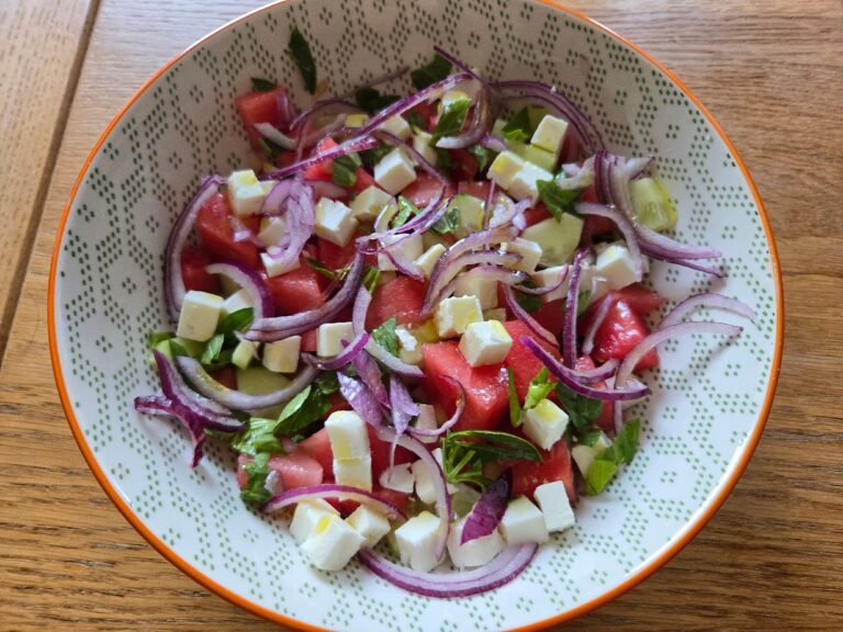 Salade de pastèque feta
