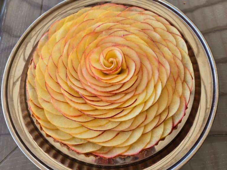 Tarte aux pommes (façon Cédric Grolet)