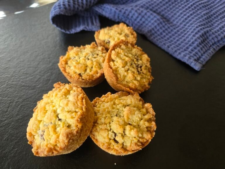 Sbriciolati  à la pâte à tartiner